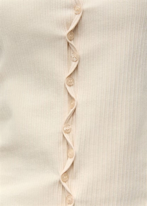 Eneline ls bluse 7442 Buttercream Envii 